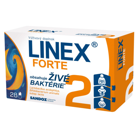 LINEX forte kapsuly 28 kapsúl