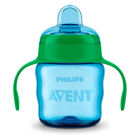 PHILIPS AVENT Hrnček pre prvé dúšky Klasik s držadlami chlapec, 200 ml