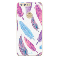 Plastové puzdro iSaprio - Feather Pattern 10 - Huawei Honor 8