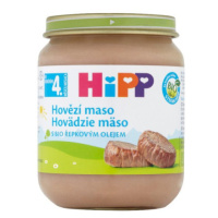 HiPP Príkrm BIO hovädzie mäso pyré 125 g