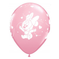 Balóniky latexové Baby girl Minnie Mouse 6 ks ALBI