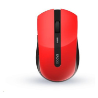 RAPOO myš 7200M Multi-mode bezdrôtová, červená