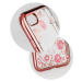 Silikónové puzdro Forcell Diamond pre Xiaomi Redmi 8A ružovo zlaté