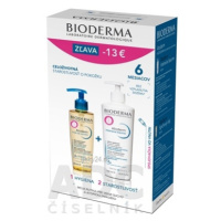 BIODERMA Atoderm BALÍK Intensive baume 500ml + Olej 200ml