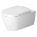 GEBERIT - Duofix Modul na závesné WC s tlačidlom Sigma30, matný chróm/chróm + Duravit ME by Star