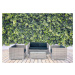 NABBI Quattro záhradný nábytok z umelého ratanu sivá / čierna