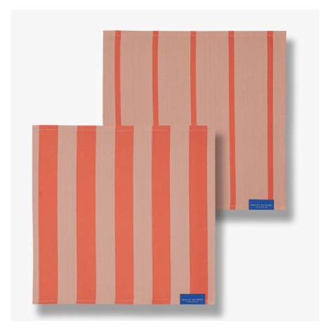 Textilné obrúsky v súprave 2 ks Stripes – Mette Ditmer Denmark