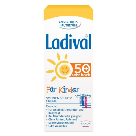 LADIVAL Pre deti FACE SPF 50+ krém na opaľovanie 50 ml