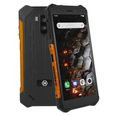 Odolný telefón myPhone Hammer Iron 3 LTE 3GB/32GB, oranžová