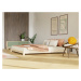 Benlemi Dvojlôžková drevená posteľ COMFY v scandi štýle Zvoľte farbu hranolov: Biela, Zvoľte far