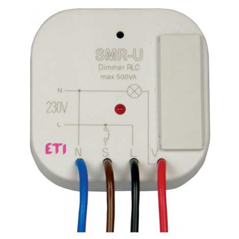 Stmievač pod vypínač SMR-U 230V 2MOFSET (ETI)