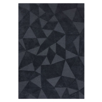 Kusový koberec Moderno Shard Charcoal Rozmery kobercov: 160x230