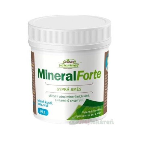 VITAR Veterinae Mineral Forte minerály pre psov a mačky 80g