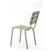 Zelené kovové záhradné stoličky v súprave 4 ks Alicante – Ezeis