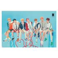 Abysse Corp BTS Group Blue Poster 91,5 x 61 cm
