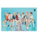 Abysse Corp BTS Group Blue Poster 91,5 x 61 cm