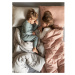 Svetlosivá bavlnená detská deka 140x200 cm - Malomi Kids