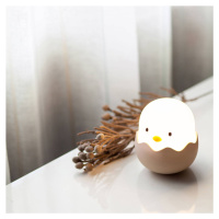 Nočné LED svetlo Eggy Egg s batériou