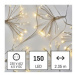 LED svetelná reťaz – svietiace trsy, nano, 2,35 m, vnútorná, 3000K, časovač (EMOS)