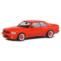 1:43 Mercedes-Benz 560 SEC AMG Wide Body Signal Red 1990 - SOLIDO - S4310902