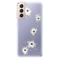 Odolné silikónové puzdro iSaprio - Gunshots - Samsung Galaxy S21