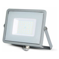 Reflektor LED PRO 50W, 3000K, 4000lm, sivá VT-50 (V-TAC)