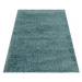 Kusový koberec Sydney Shaggy 3000 aqua - 100x200 cm Ayyildiz koberce