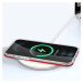 Odolné puzdro na Apple iPhone 11 Pro Hybrid Armor 3v1 transparentno-červené