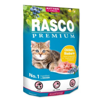 Krmivo Rasco Premium Kitten kura s čučoriedkou 0,4kg