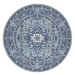 Kruhový koberec Mirkan 104438 Skyblue - 160x160 (průměr) kruh cm Nouristan - Hanse Home koberce