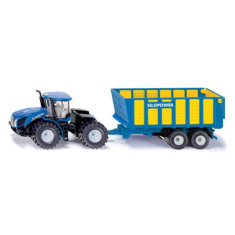 SIKU Farmer - Traktor New Holland s prívesom Joskin, 1:50