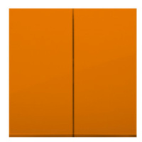 Kryt spínača/tlačidla 2diel. oranžová SIMON54Pre (simon)