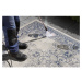 Modro-krémový vonkajší koberec NORTHRUGS Borbon, 200 x 290 cm