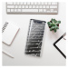 Odolné silikónové puzdro iSaprio - Handwriting 01 - white - Samsung Galaxy A80