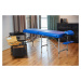 Skladací masážny stôl HABYS® Medmal Farba: tmavo modrá (#12) - Vinyl Flex, Veľkosť: 180 x 60 cm
