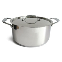 Kitchisimo Nehrdzavejúci kastról s pokrievkou Chef, 5 l, 24 cm