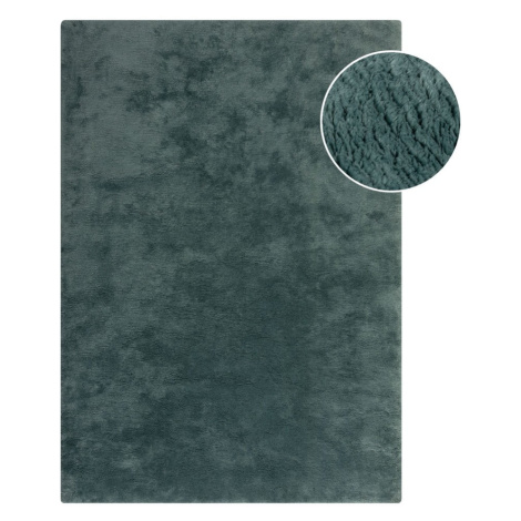 Syntetická kožušina v petrolejovej farbe 200x290 cm Faroe Wool Look Fur – Flair Rugs