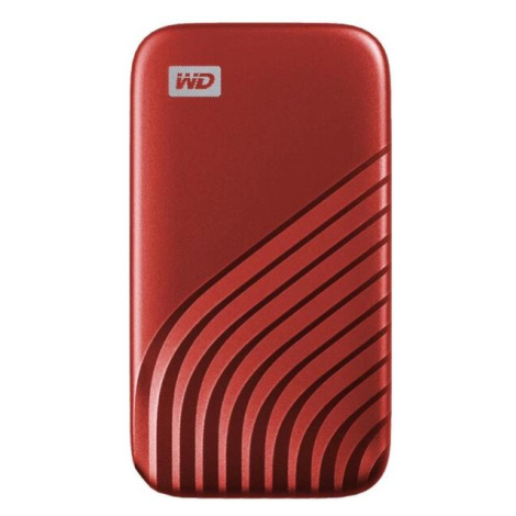WD My Passport externý SSD 2TB červený Western Digital