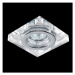 Svietidlo DOWNLIGHT GU10/50W, CRYSTAL/CHR ALU,IP55 (EMITHOR)