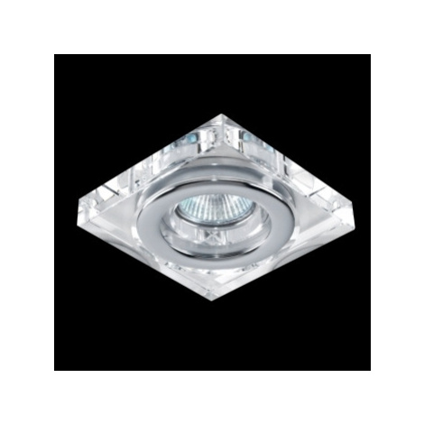 Svietidlo DOWNLIGHT GU10/50W, CRYSTAL/CHR ALU,IP55 (EMITHOR) LUXERA