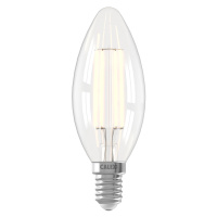 Calex Smart LED žiarovka E14 B35 4,9W sviečka 1800K-3000K
