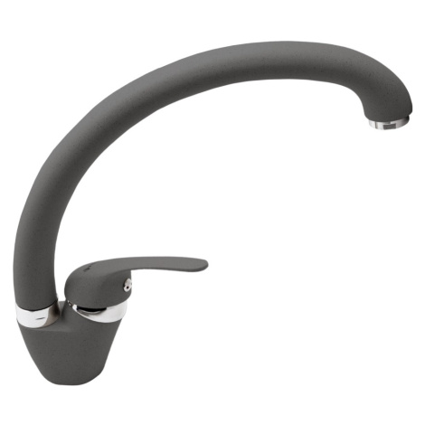 Pyramis Granitová stojanková drezová batéria Ossia, sivá