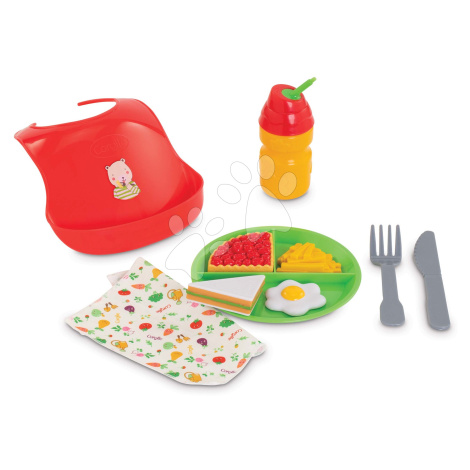 Jedálenská súprava s podbradníkom Bon Appetit Set Corolle pre 36-42 cm bábiku 10 doplnkov od 24 