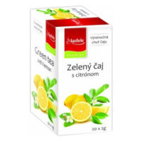 APOTHEKE Premier Selection zelený čaj s citrónom 20 x 2 g