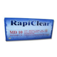 RapiClear MD 10 Multidrogový test 10 parametrov 1 ks