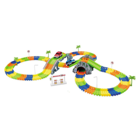 Alltoys Variabilná dráha 192 dielov s tunelom 290