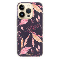 Odolné silikónové puzdro iSaprio - Herbal Pattern - iPhone 14 Pro