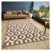 Hnedý koberec 133x190 cm Iconic Hexa – Hanse Home