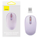 Myš Wireless mouse Baseus F01B Tri-mode 2.4G BT 5.0 1600 DPI (purple)