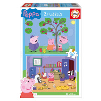 Educa puzzle pre deti Peppa Pig 2x48 dielov 15920